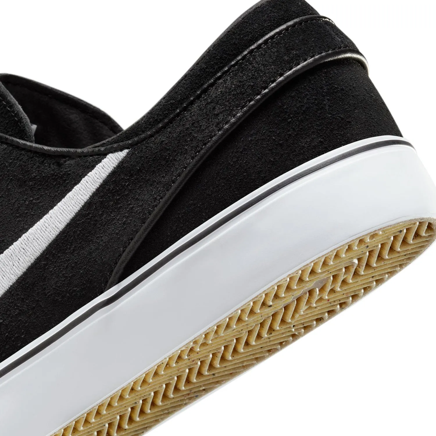 Comfort Padding Around Ankle Nike SB Zoom Janoski OG  Black/White