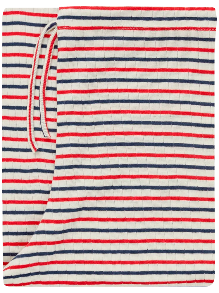 BreathableMaterial Easy Wear NPS Nova Pants Tricolore, Ecru/Red/Marine