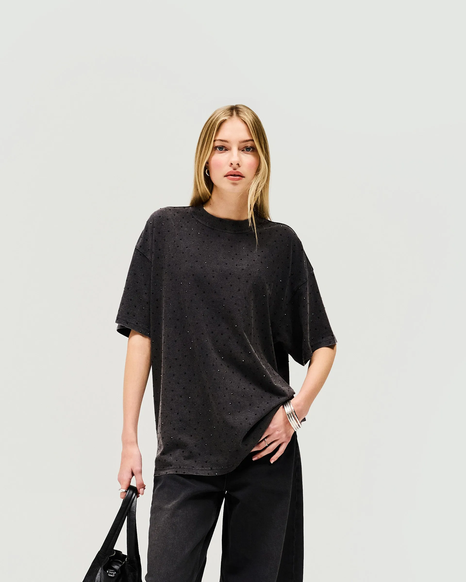 Spark T-Shirt - Washed Grey Recycled Polyester