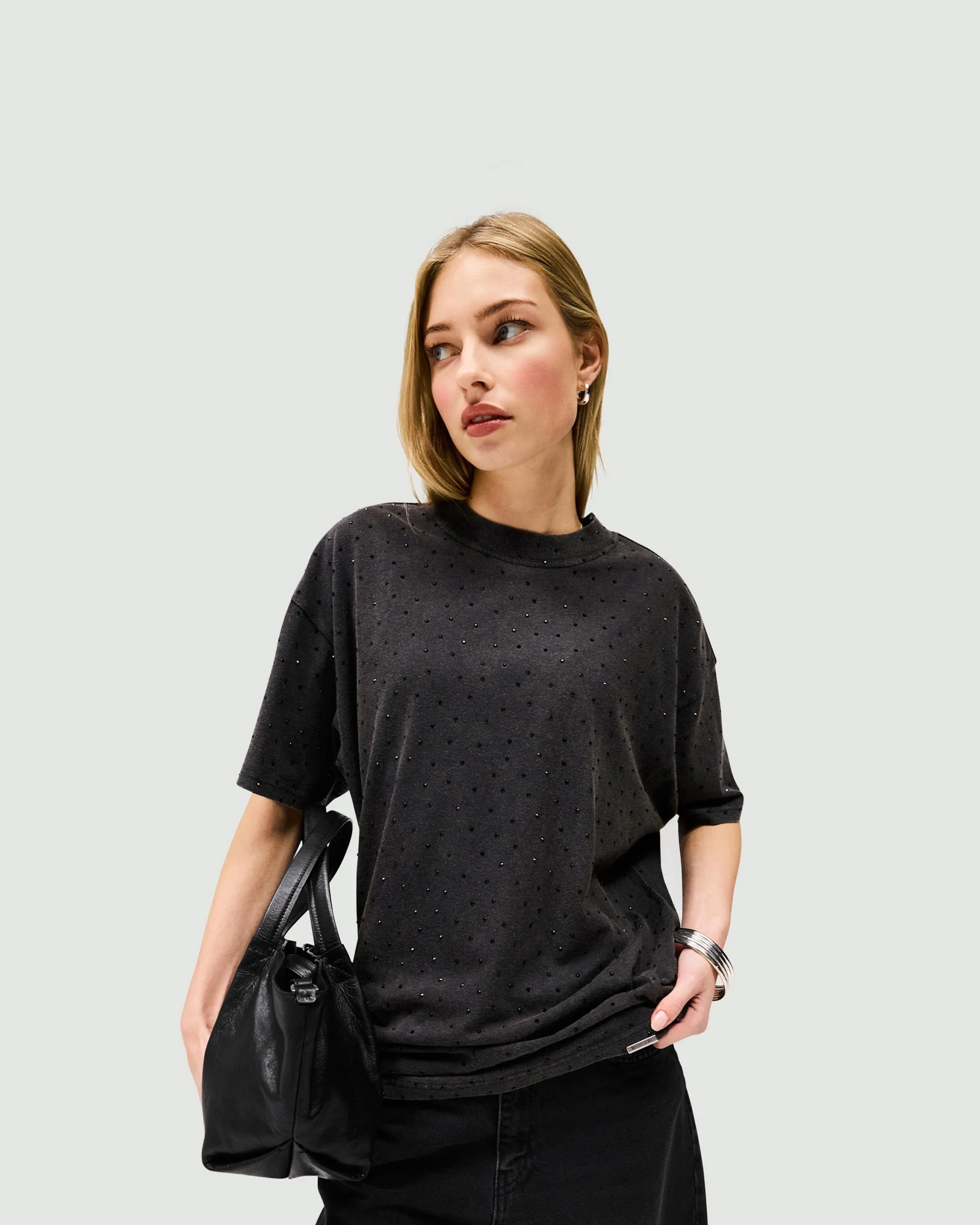 Spark T-Shirt - Washed Grey Relaxed Fashion Hero Fit