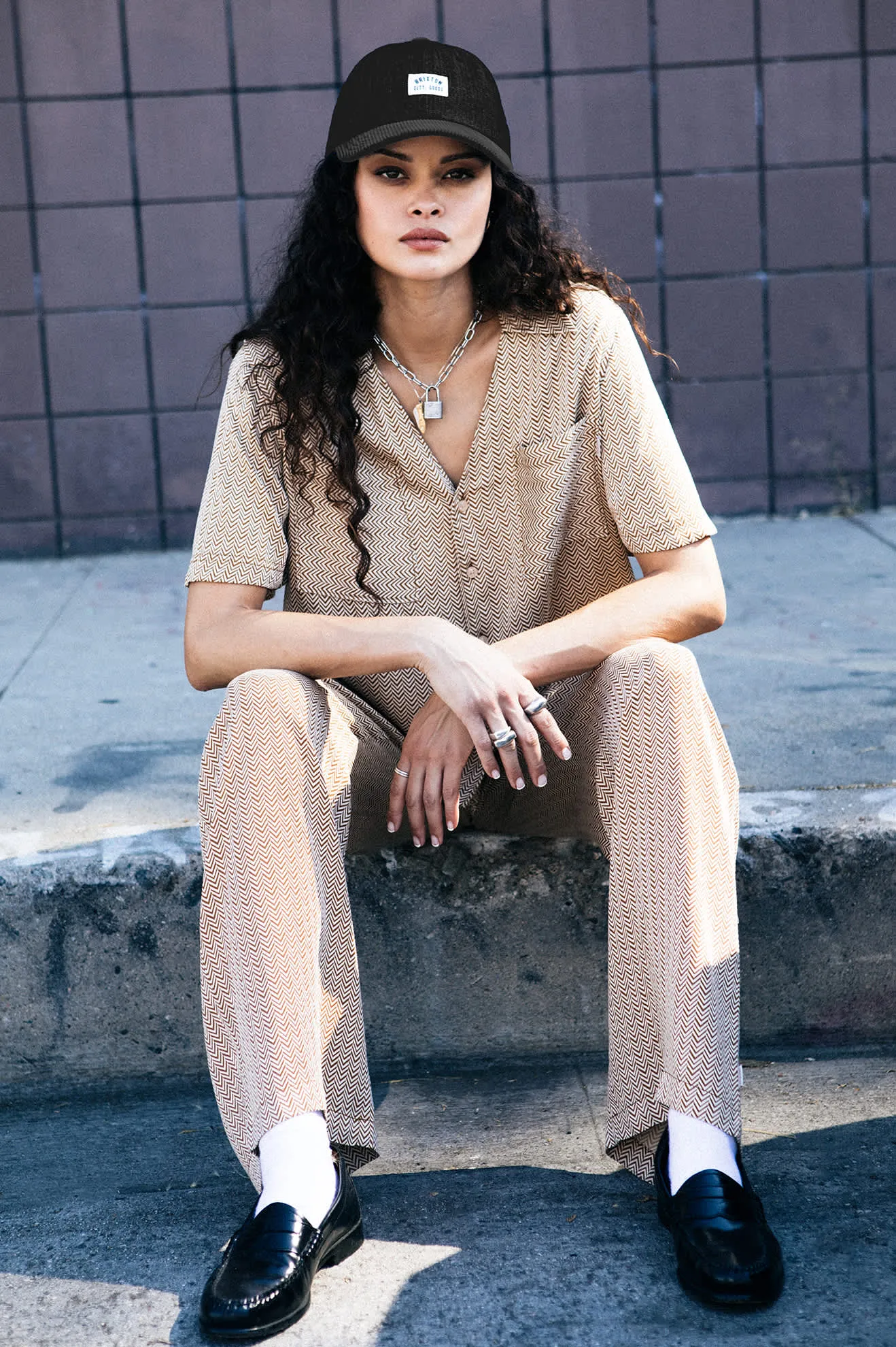 Hudson Lounge Pant - Washed Copper/Whitecap Breathable Design Training Wear