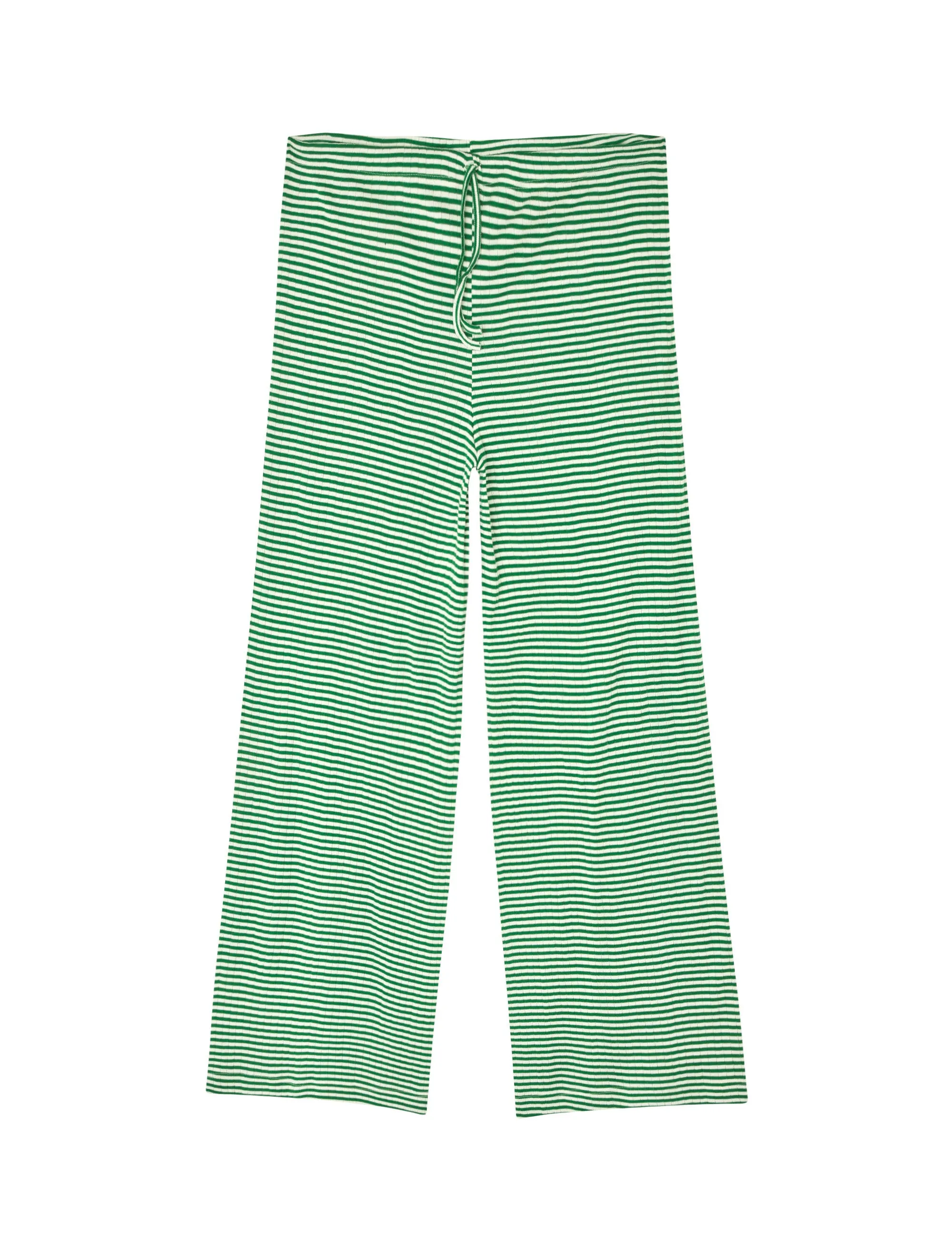 NPS Nova Pants Fine Stripe, Green/Ecru Weekend Style Eco Dye Process