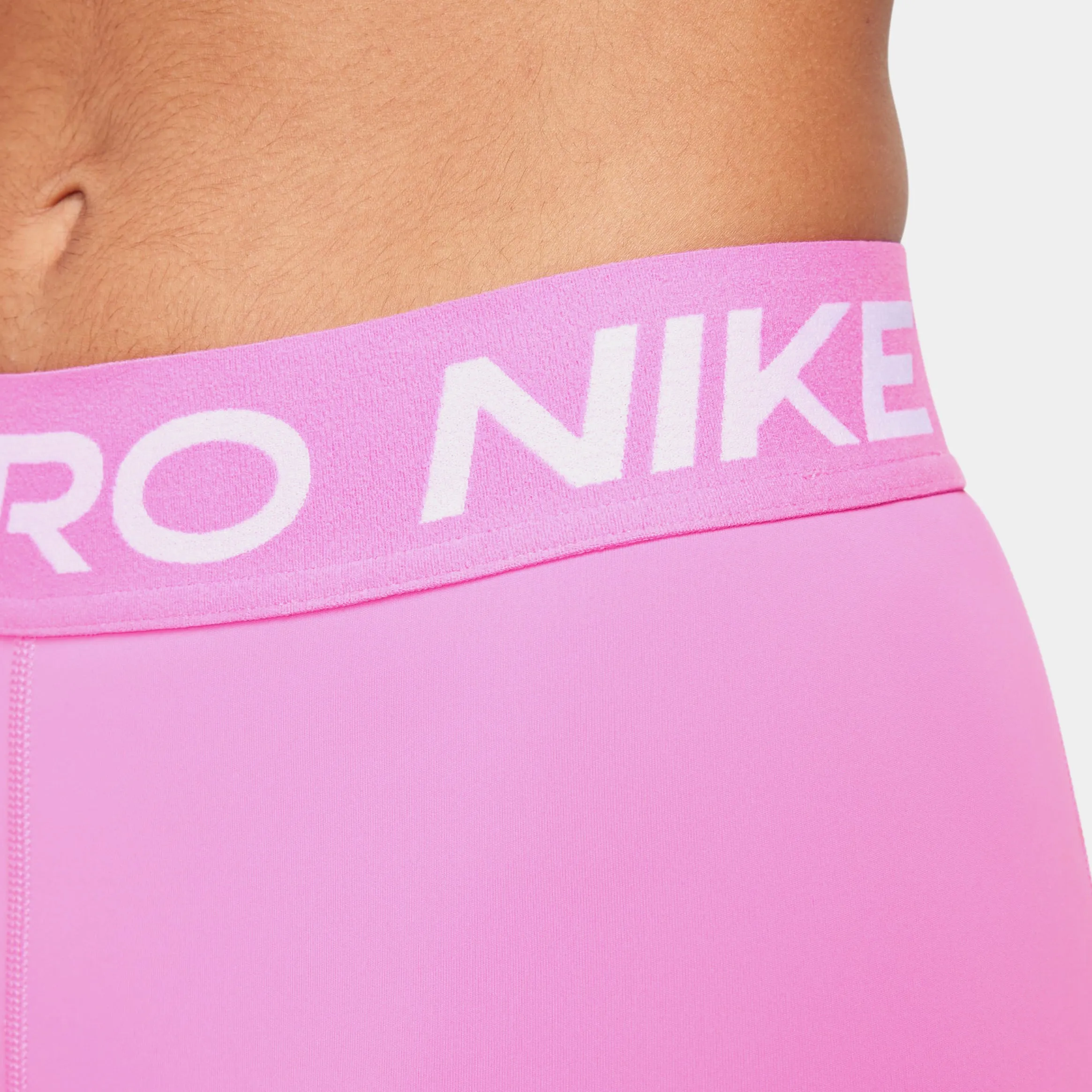 NSW 365 Pro Biker Womens Shorts (Playful Pink/White) No Ride Up Silicone Grip Tactile Feedback Loops