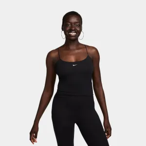 Reflective accents Foldable Hem NSW Chill Knit Cami Womens Tank Top (Black)