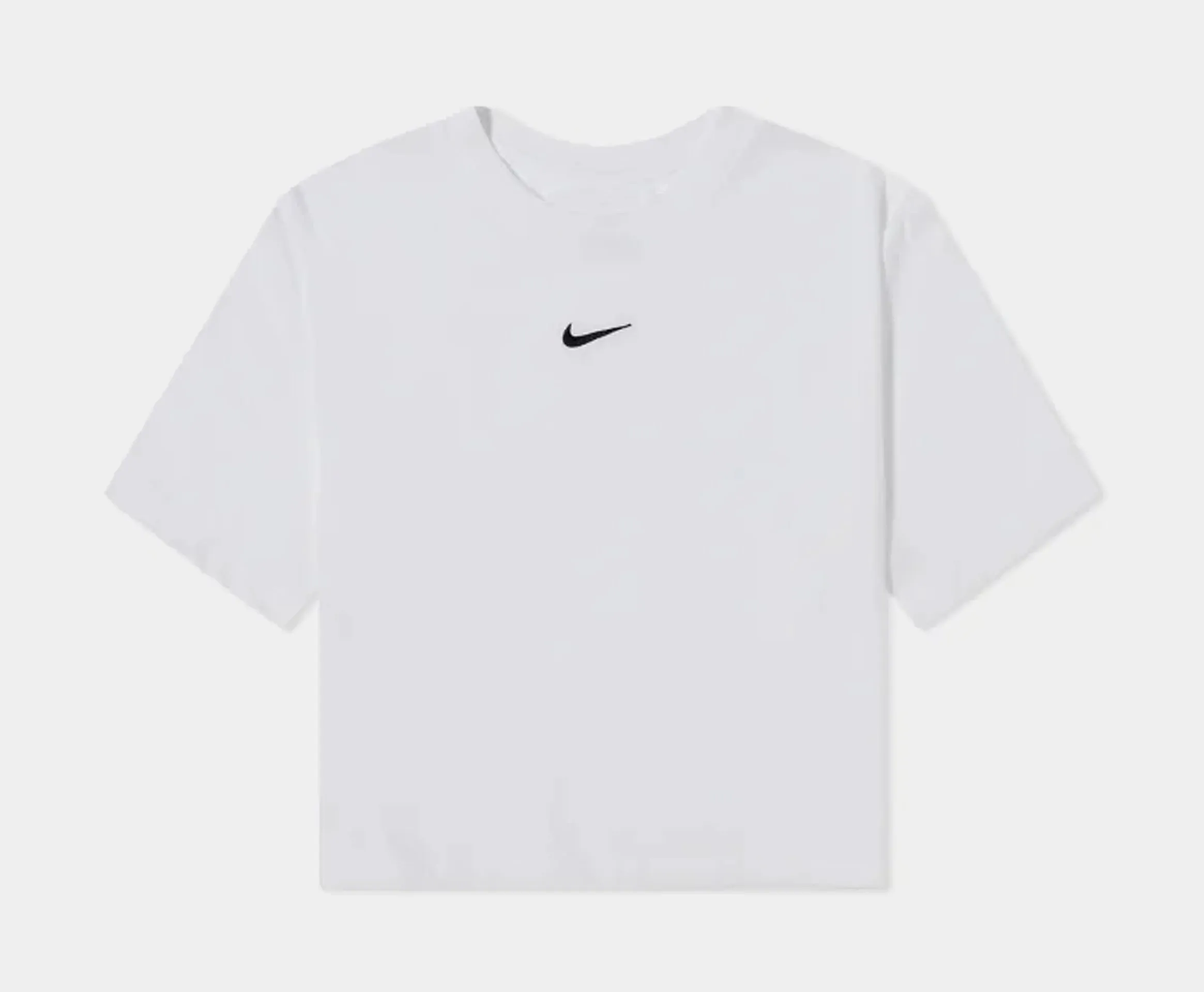 Active Fit NSW Essential Crop Womens Short Sleeve Shirt (White)