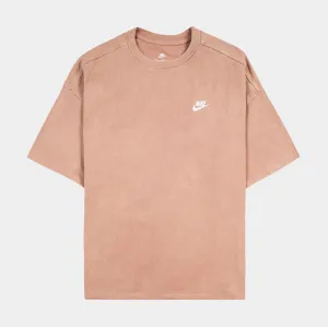 Daily Fit NSW Essentials Oversized Womens Short Sleeve Shirt (Pink)