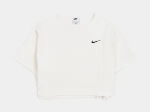 MultiPanelDesign NSW Ribbed Jersey Womens Short Sleeve Shirt (Beige)