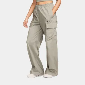 NSW Woven Cargo Womens Pants (Grey) Full Coverage QuickReleaseBuckle