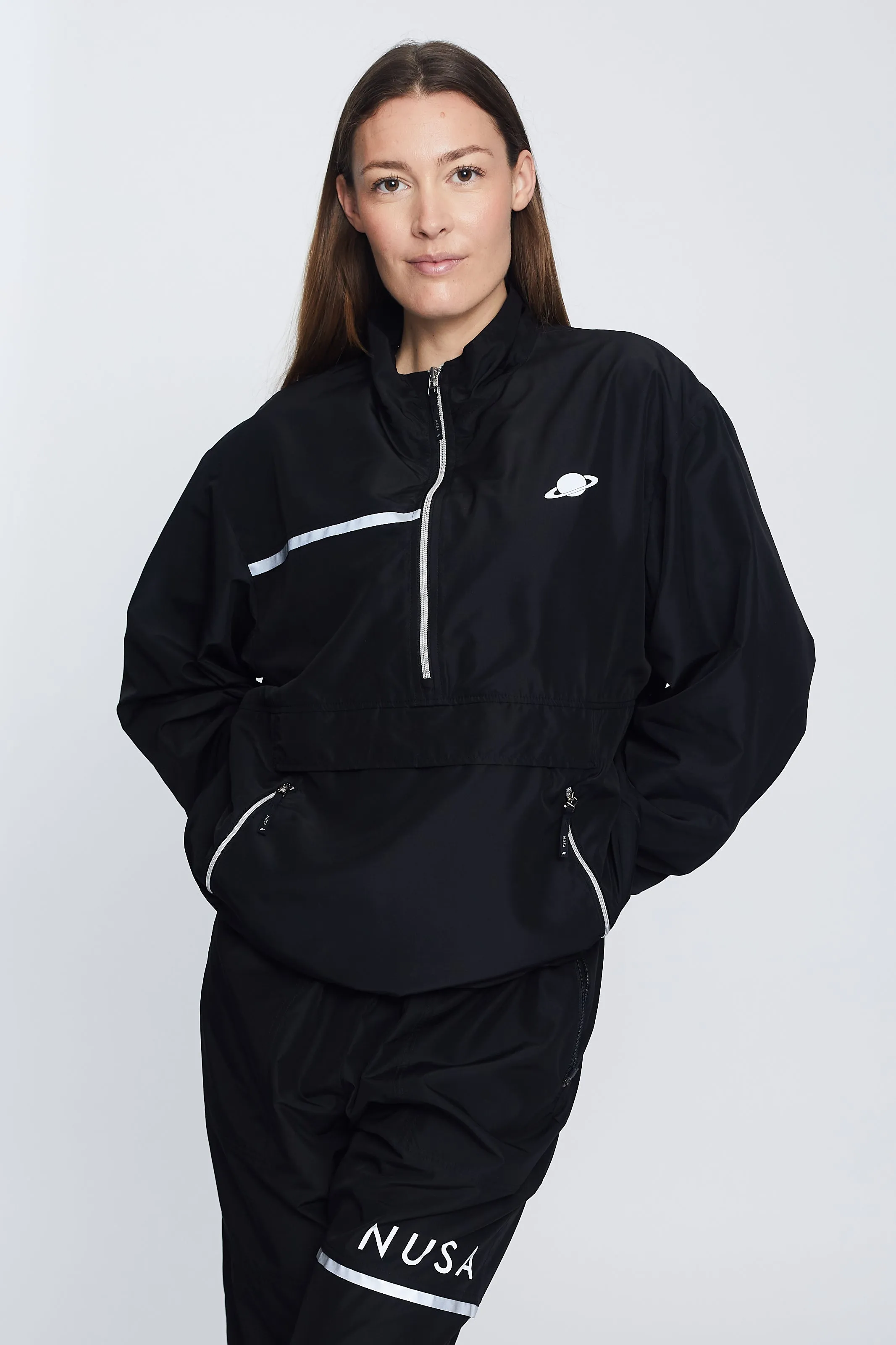 WIND1 PULLOVER AdjustableCuffs Stylish Basics