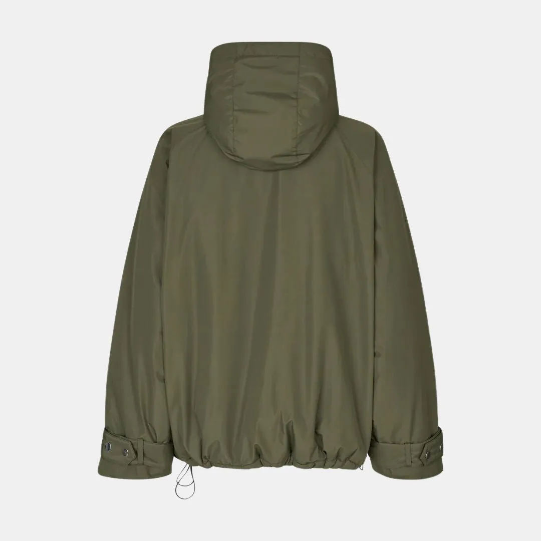 ShelbyLL Jacket (Dark Green) Smooth Zipper Glides