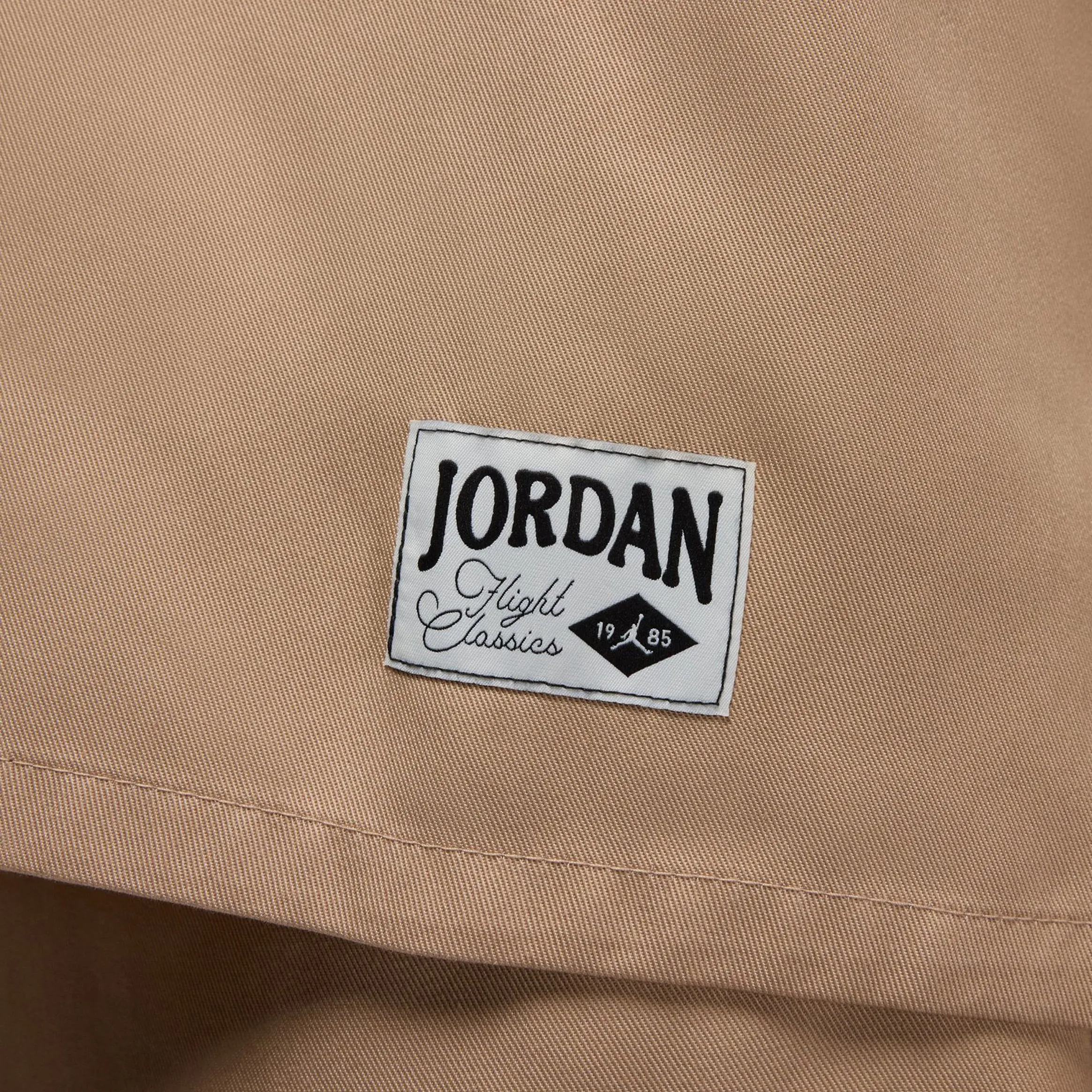 Luxury Mood ZeroWasteProduction Off Court Woven Womens Short Sleeve Shirt (Khaki)