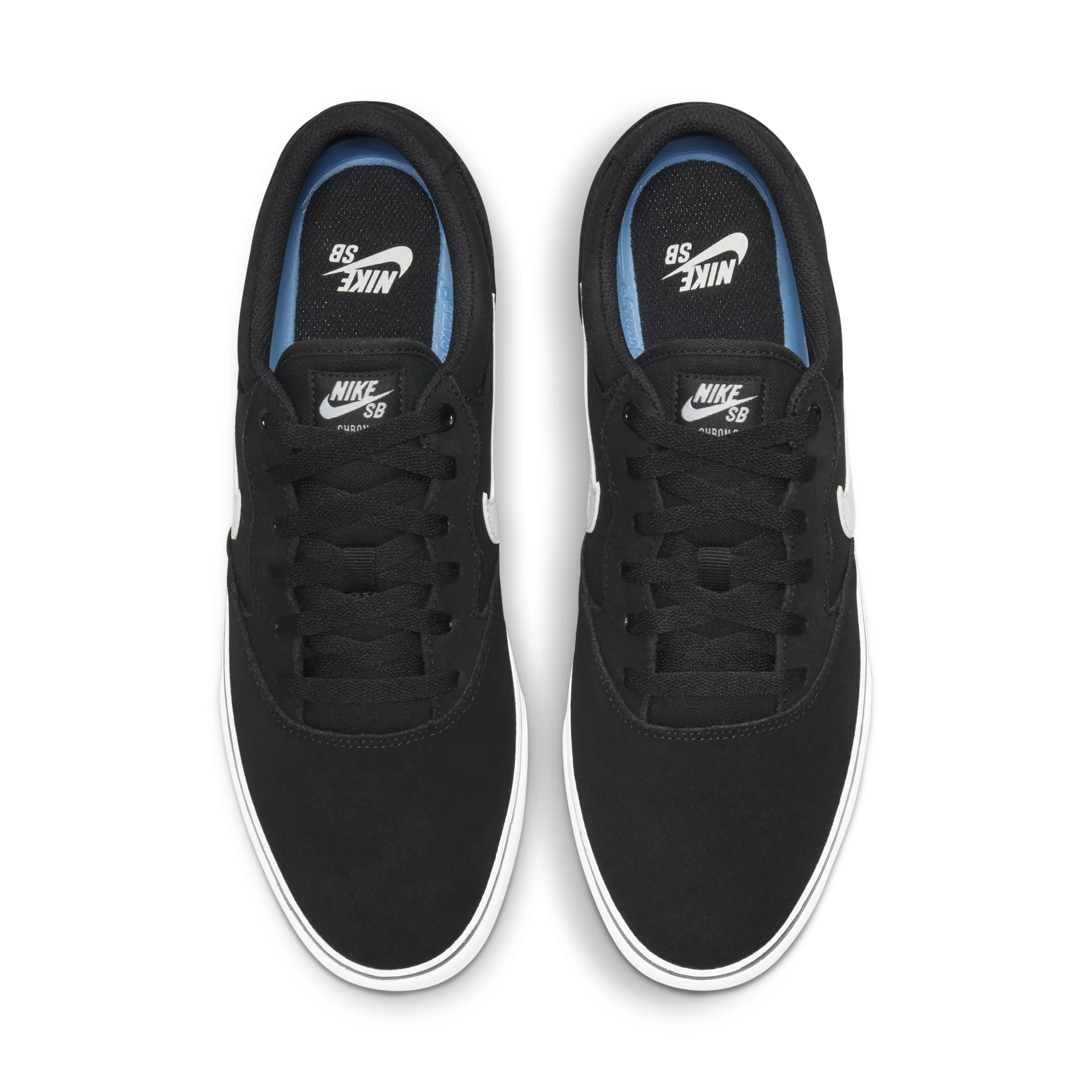 Nike SB Chron 2 Black/White/Black Skate Fit Ready