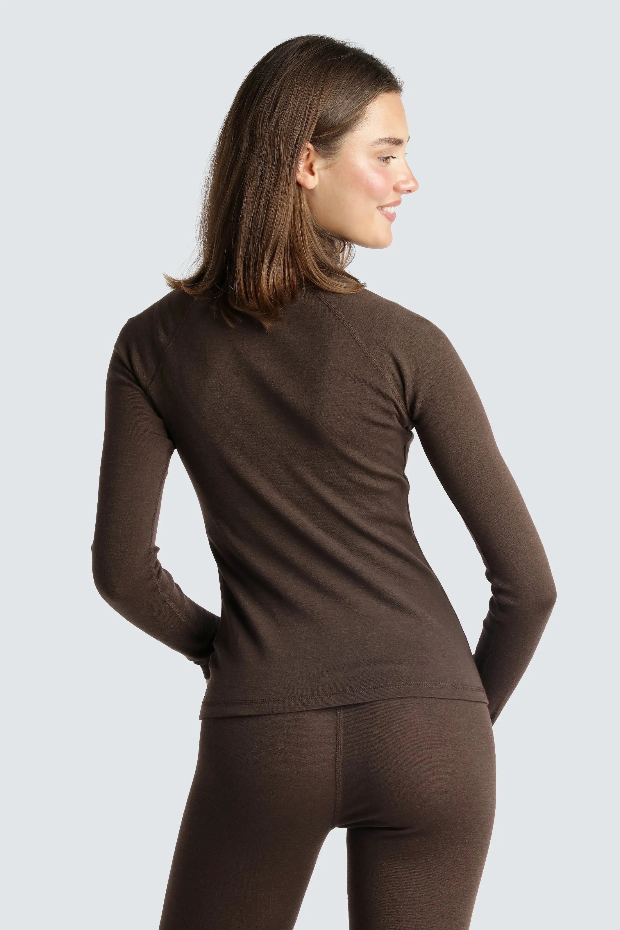 OFFPISTE1 WOOL LONG SLEEVE WrinkleResistant Fabric