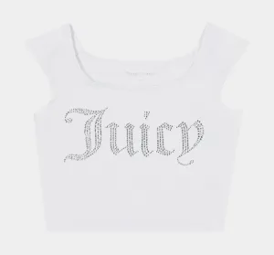 OG Big Bling Baby Tee Womens Short Sleeve Shirt (White) OdorControl Technology FlexibleFit