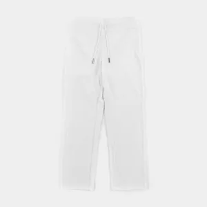 Og Big Bling Velour Womens Track Pants (White) NonRestrictiveFit Ultra Soft Blend