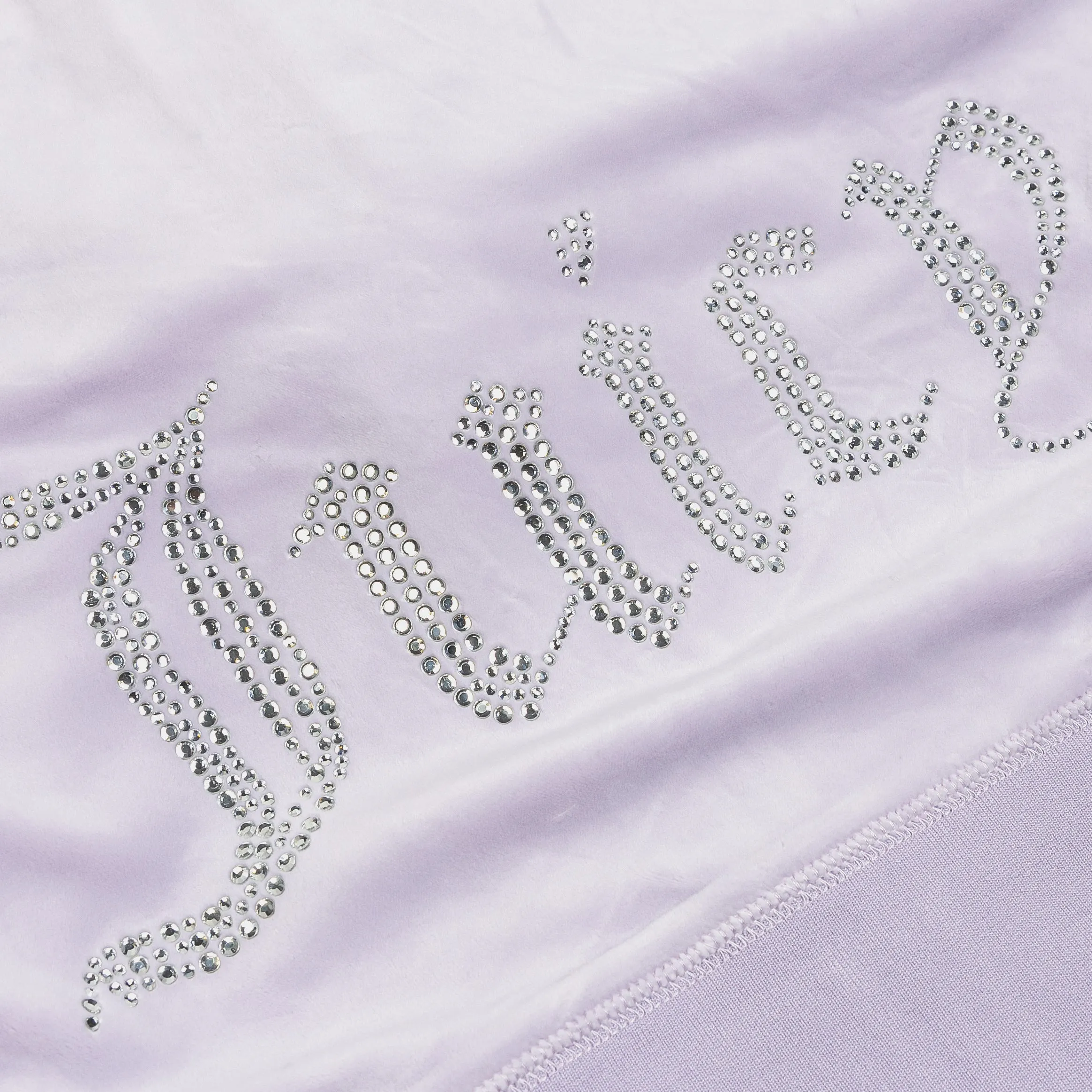 OG Bling Velour Full Zip Womens Hoodie (Violet) Blend