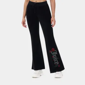 Flattering Fit Wear Og Heritage Womens Track Pants (Black)