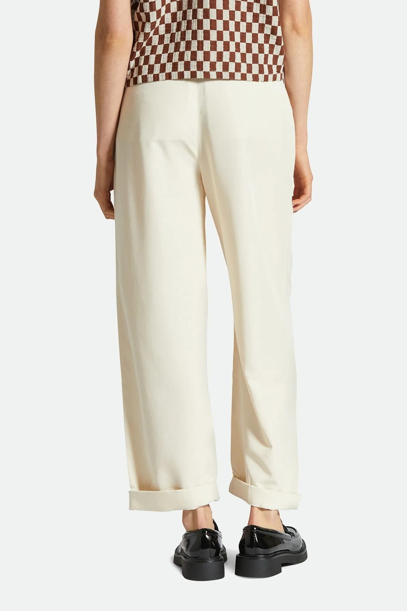 Victory Trouser Pant - White Smoke Flexible Knee Articulation