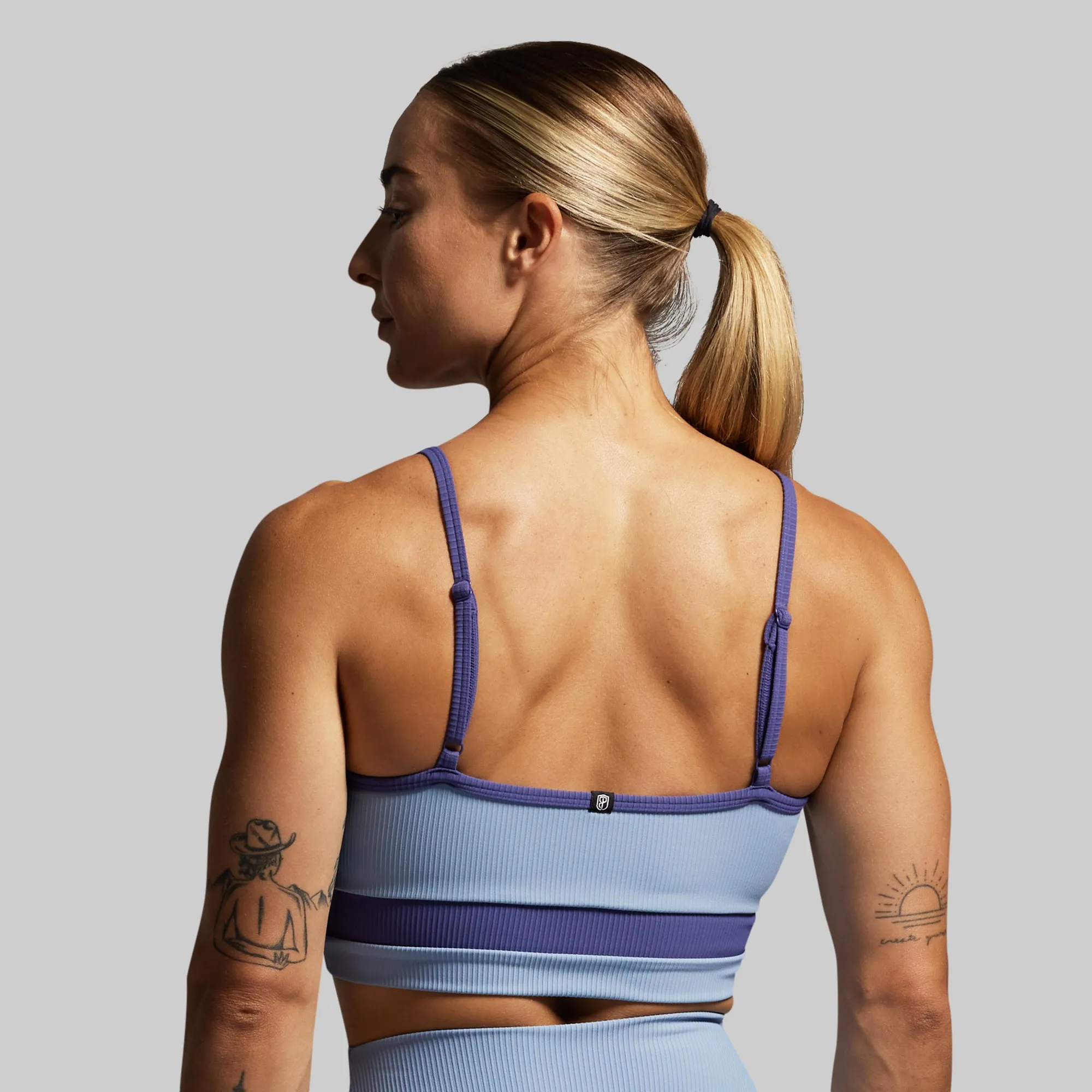 Out of Line Sports Bra (Citadel) Ultrasonic seams