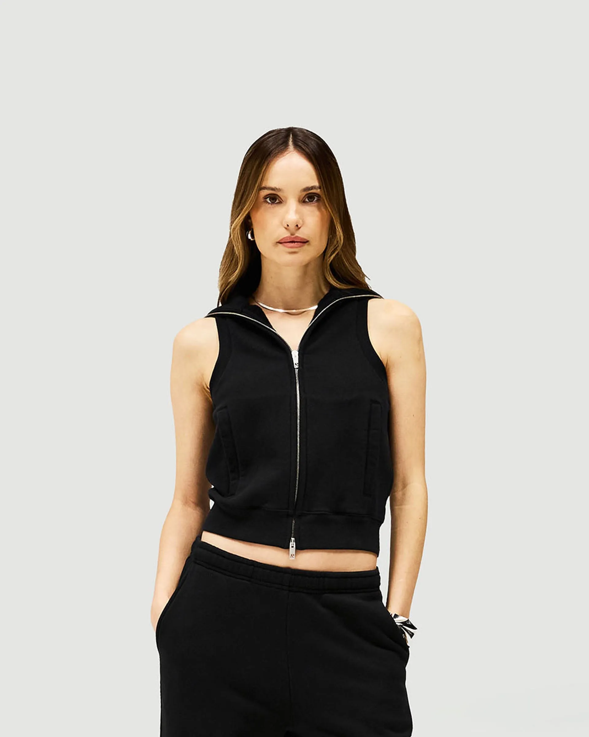 Mesh Lining Owners Club Gilet - Jet Black