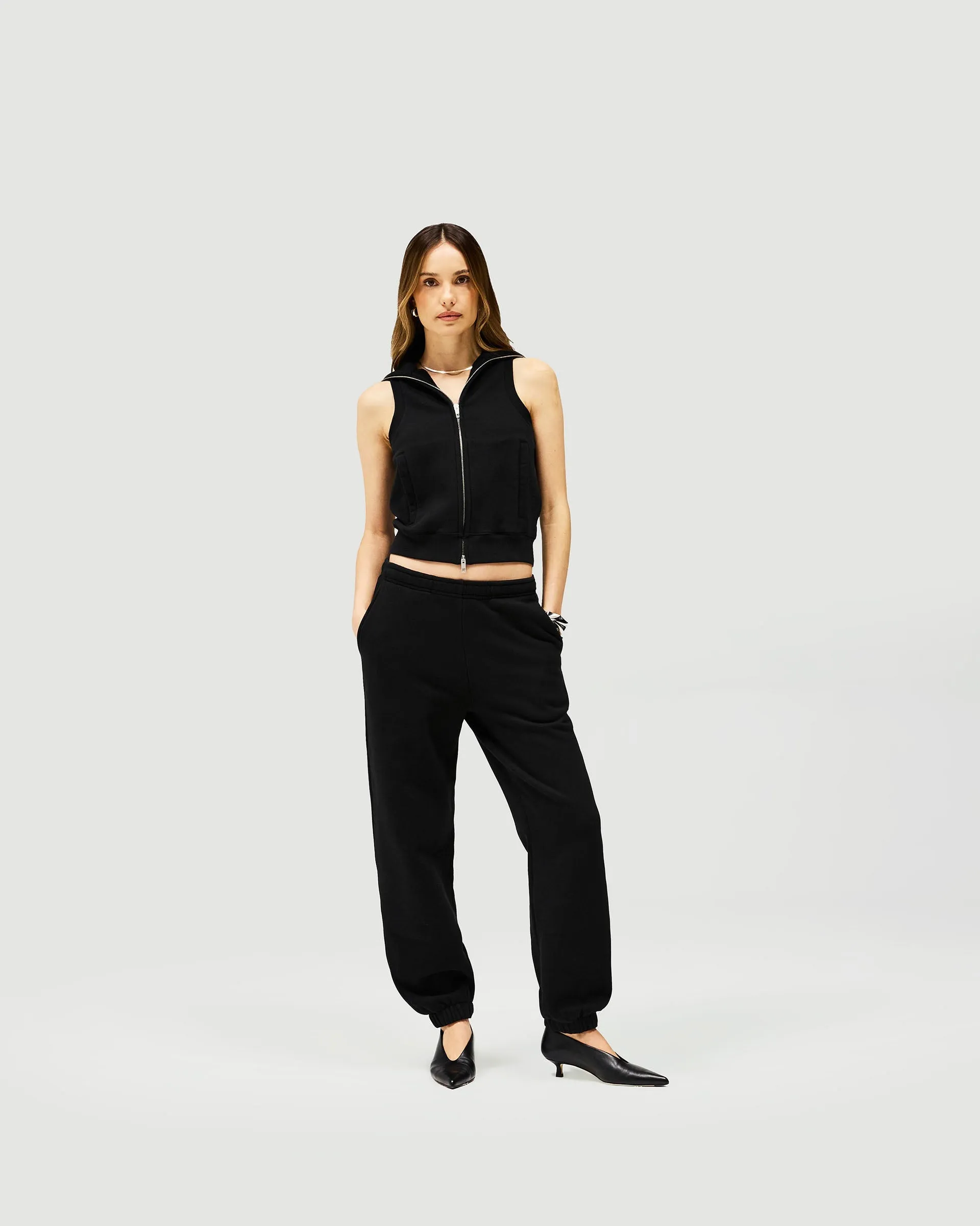 Anti Pilling Finish Owners Club Gilet - Jet Black