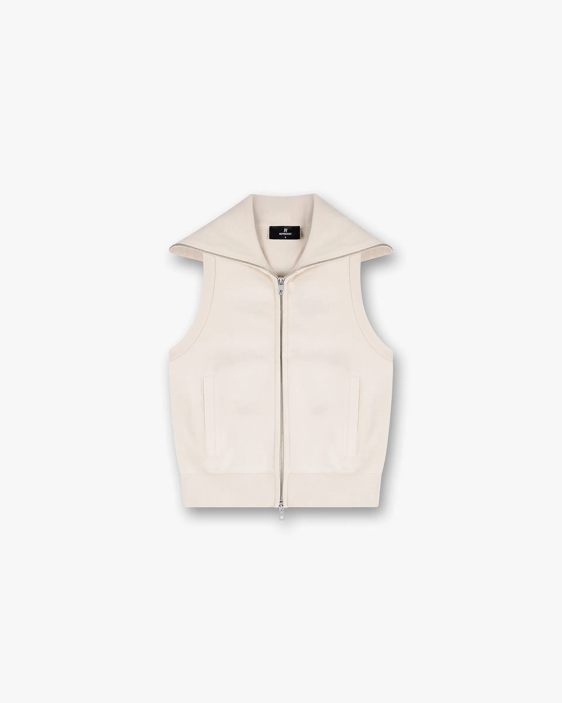 Chill Day Layer color block Owners Club Gilet - Oat Milk