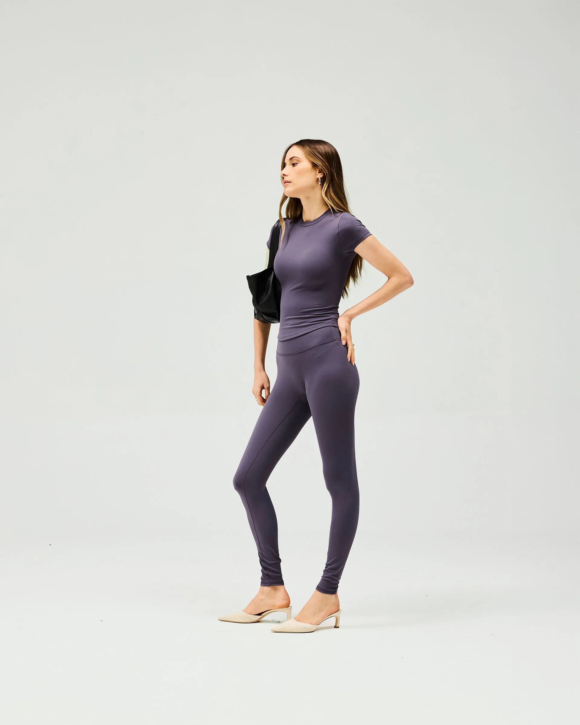 Owners Club Legging - Grey Budget Friendly Skin Friendly Ultra Light Casual Day