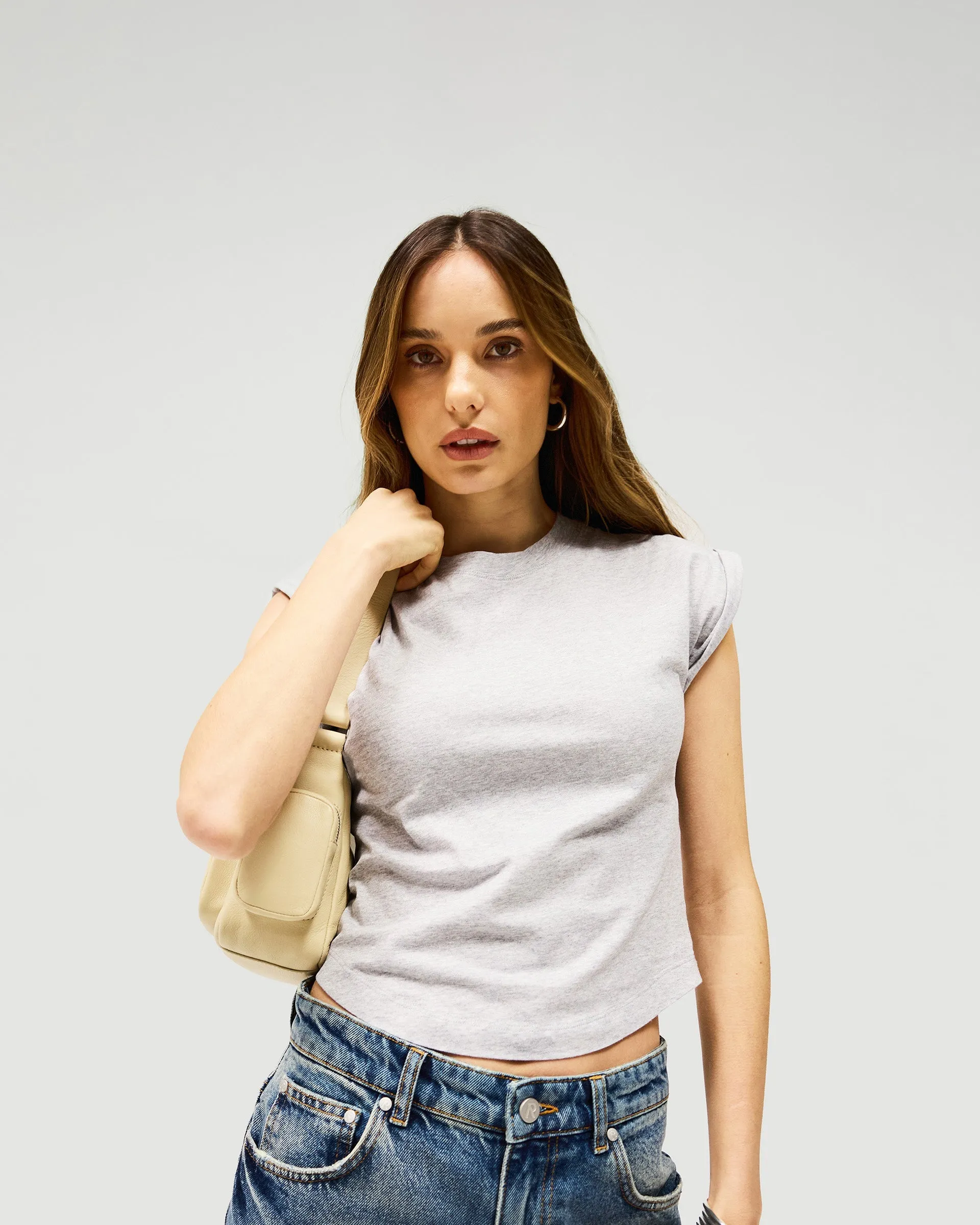 Owners Club Turn Back T-Shirt - Grey Campus Vibe QuickDryTechnology