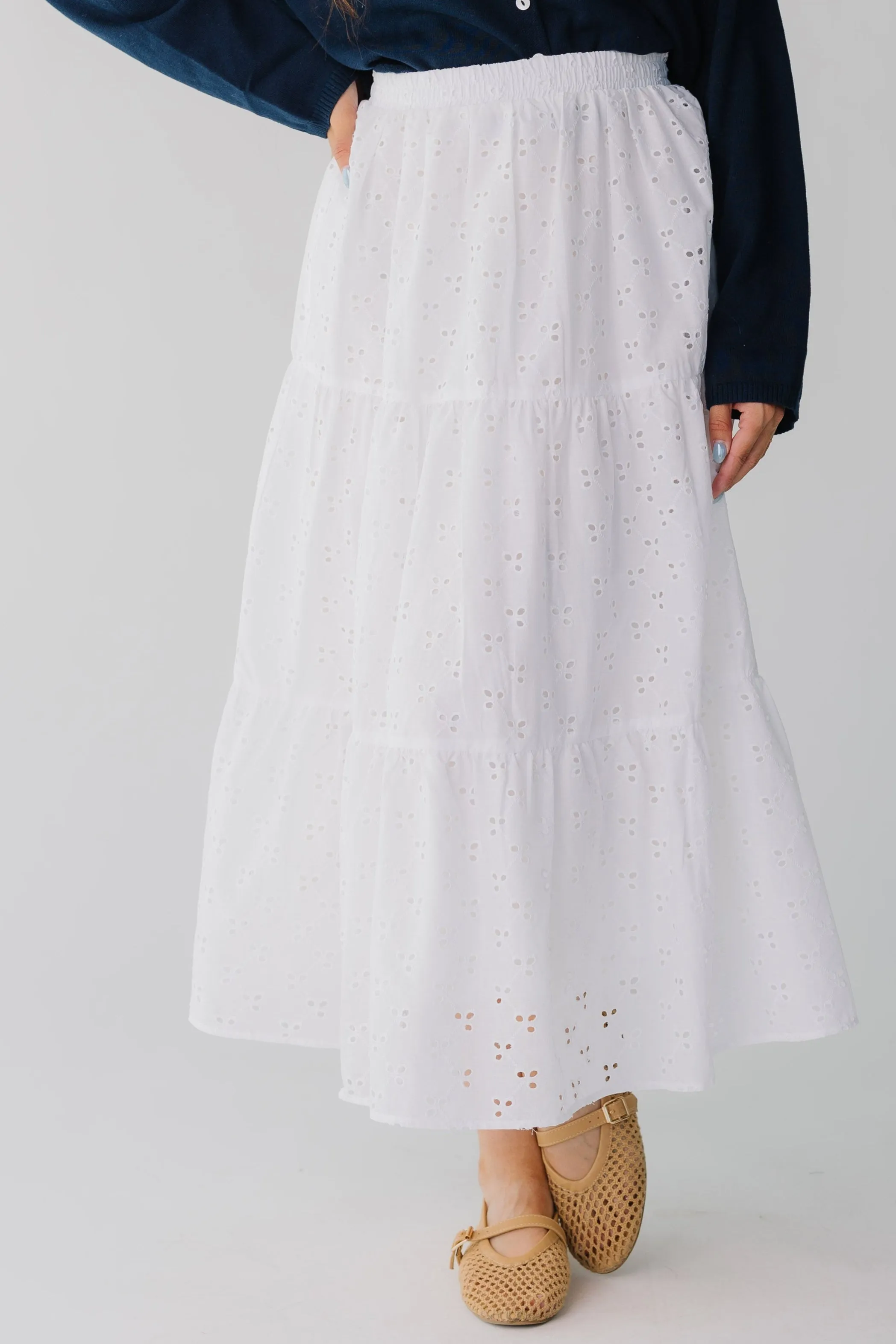 Crisp Edge Cultural Heritage The Doily Eyelet Skirt