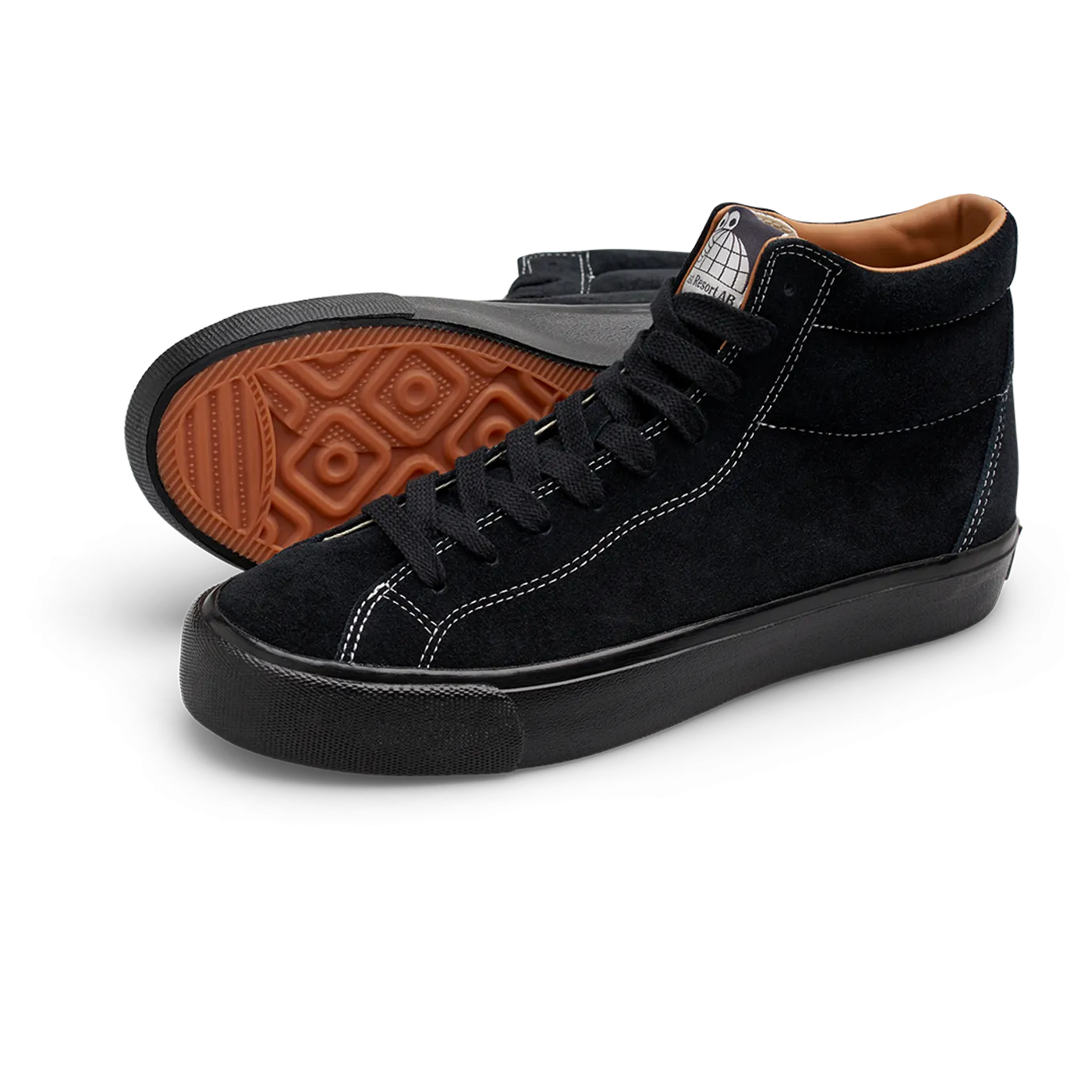 Durable Leather Last Resort AB VM003 Suede Hi Black/Black/White