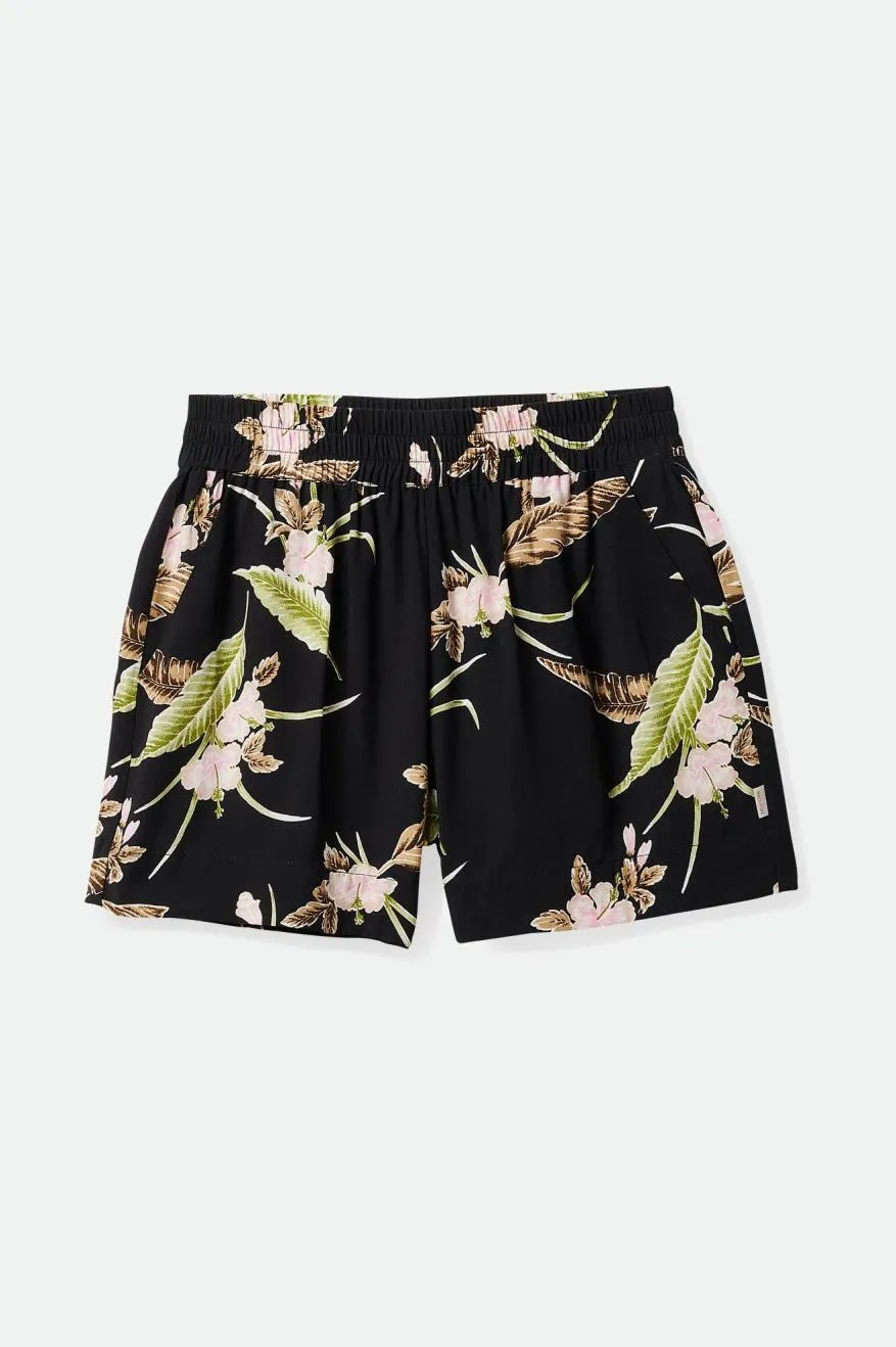 Lightweight Material Paradise Short - Black