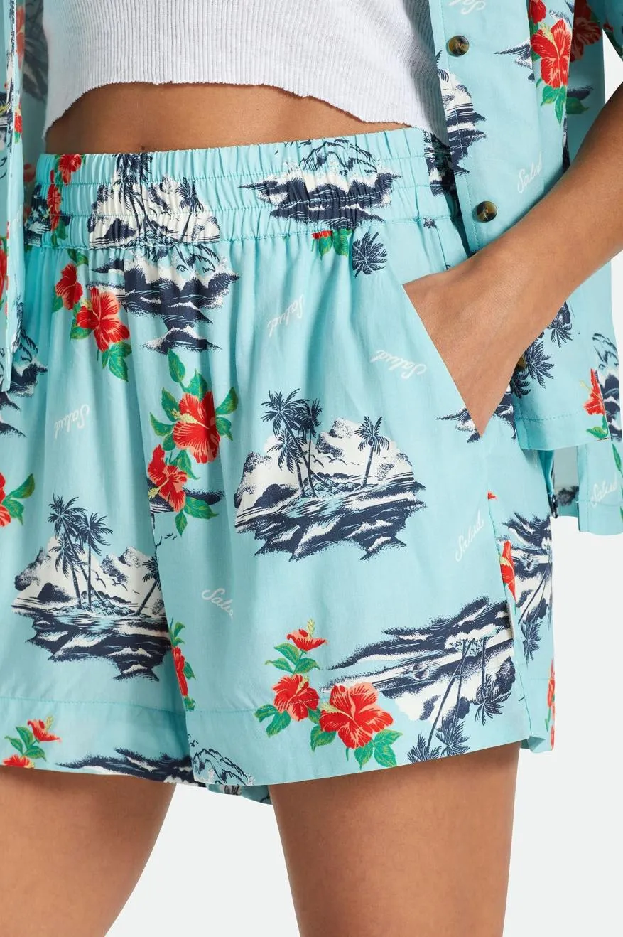 Chic Design Paradise Short - Canal Blue