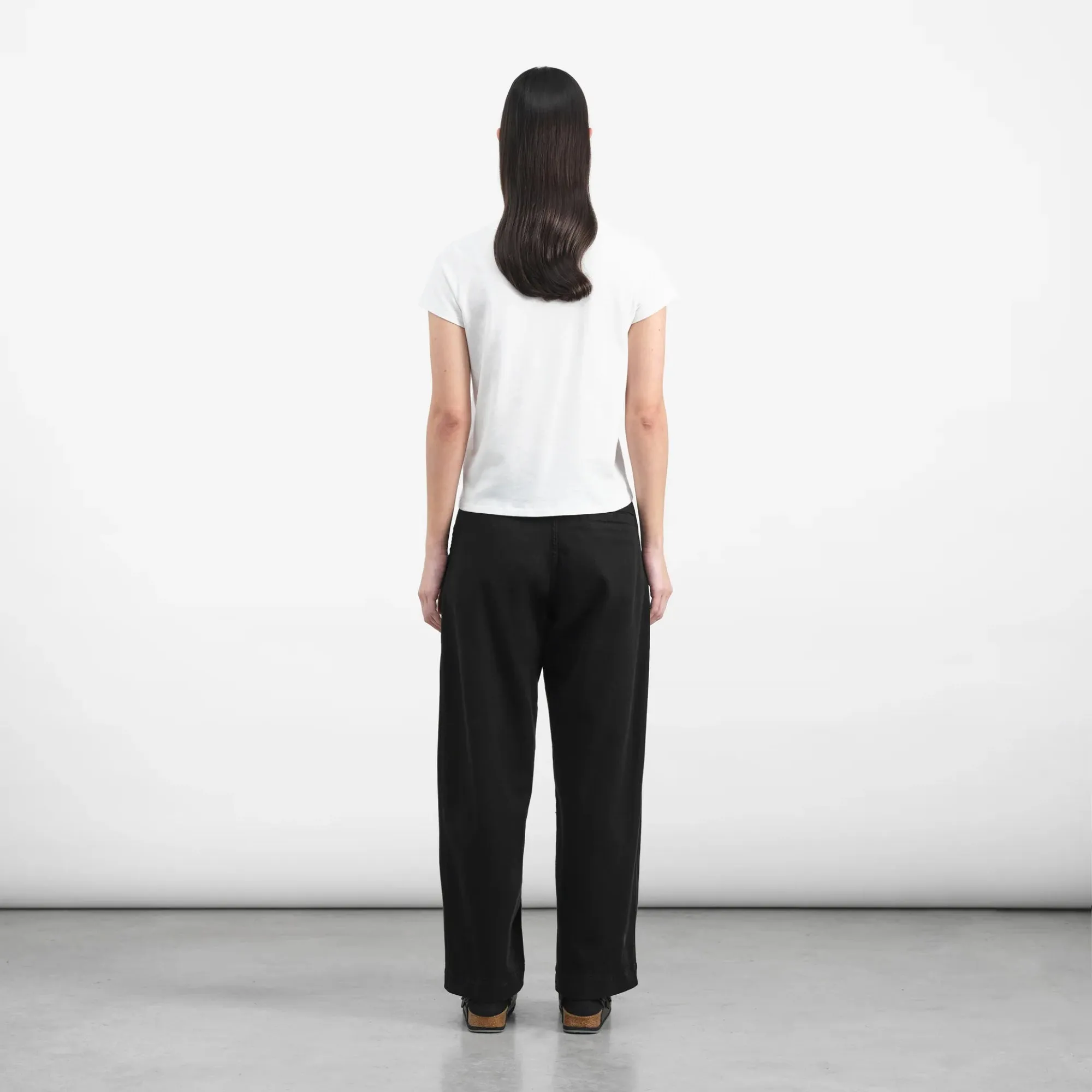 Peggy Denim Trouser (Black) Form Fit Comfort
