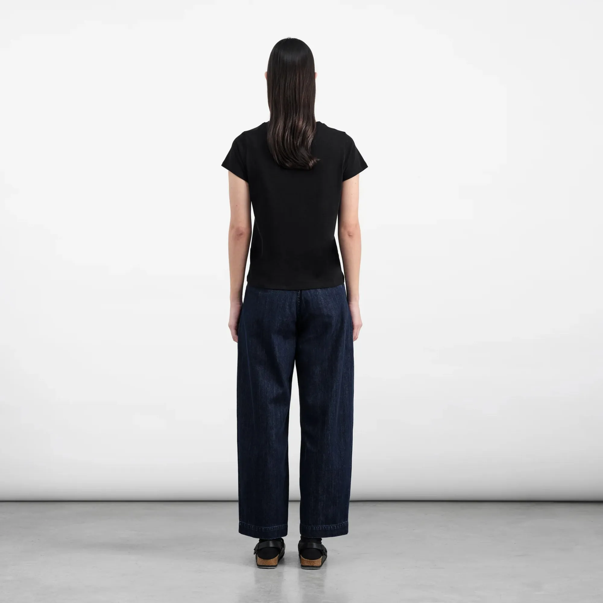 Peggy Denim Trouser (Indigo) Feminine Cut