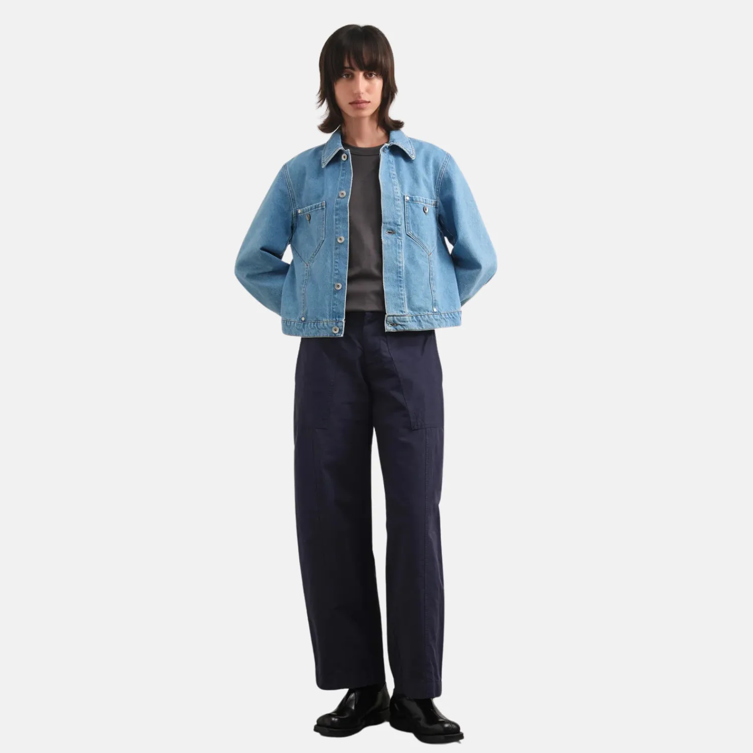 Thermal Regulating No Sagging Peggy Trouser (Navy)