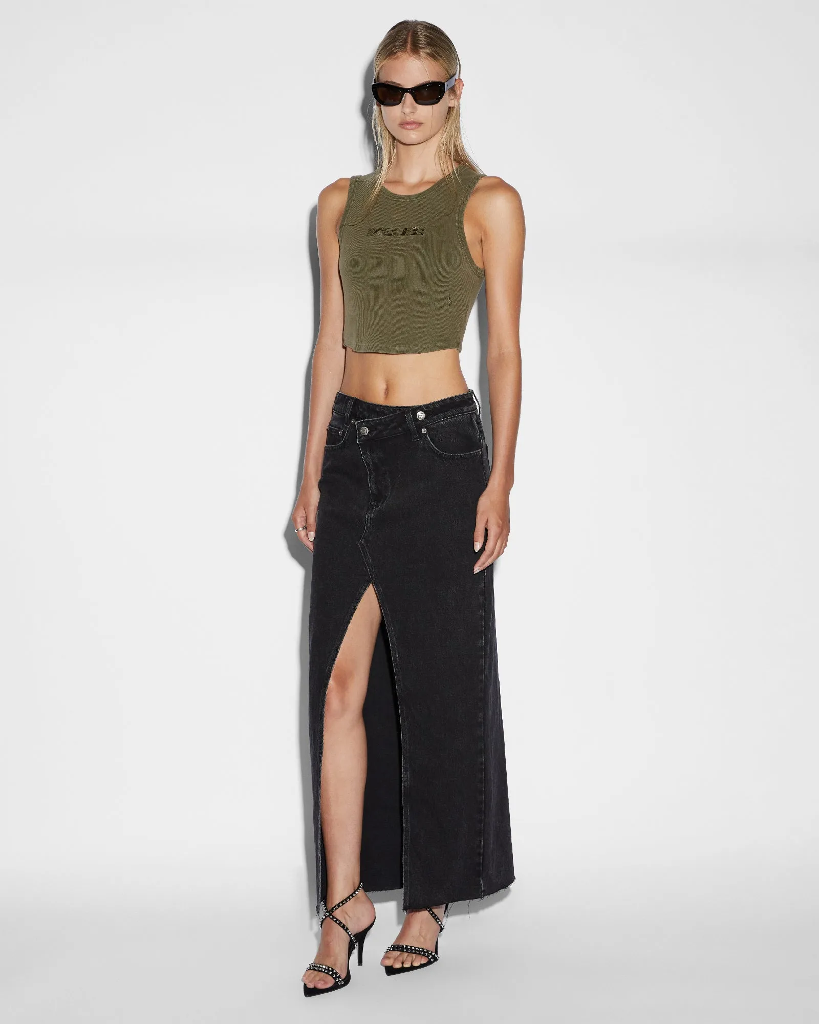 All Season RELAX MAXI SKIRT WASHED BLACK