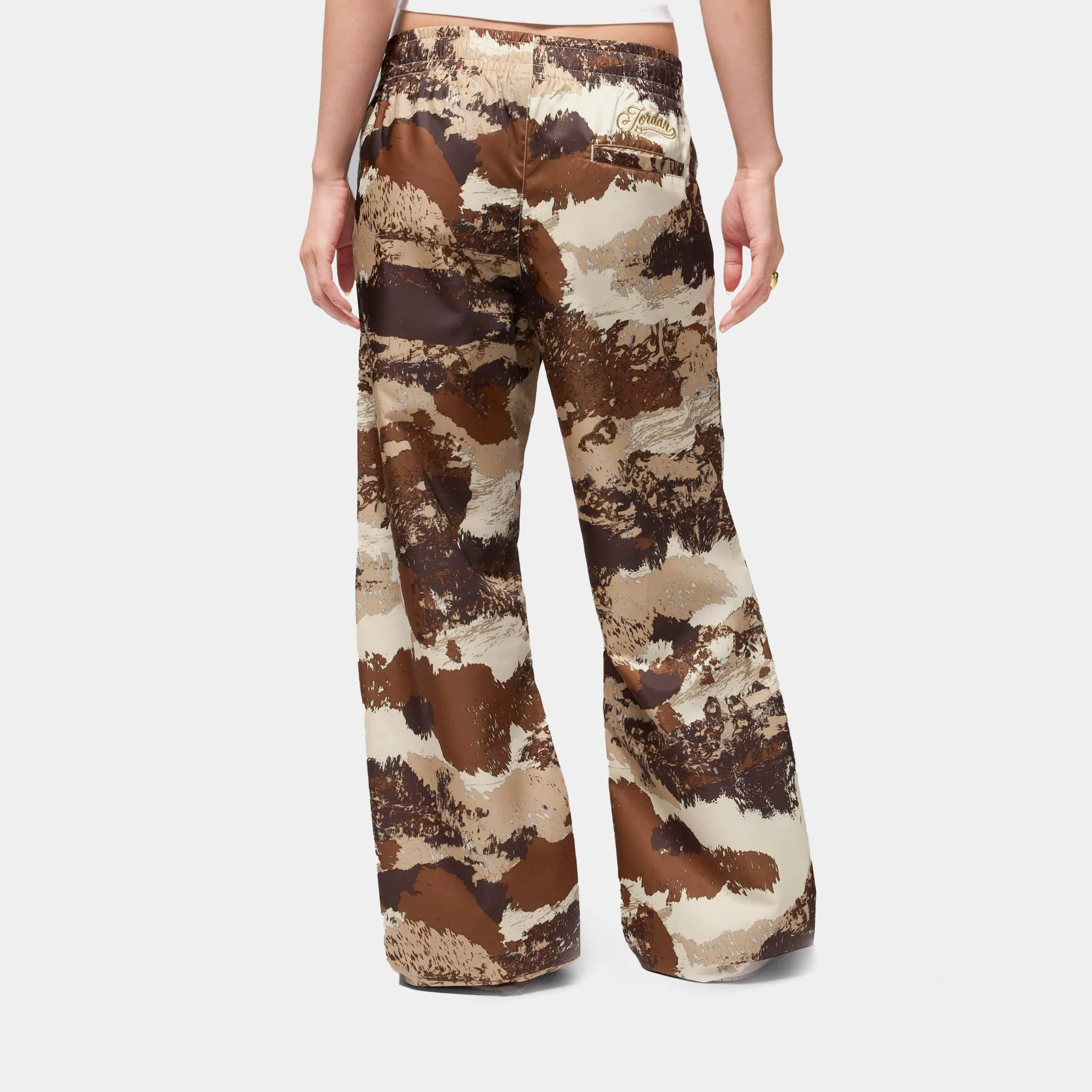 Brooklyn Novelty Camo Womens Pants (Khaki/Brown) Fast Move Fashionable Waist