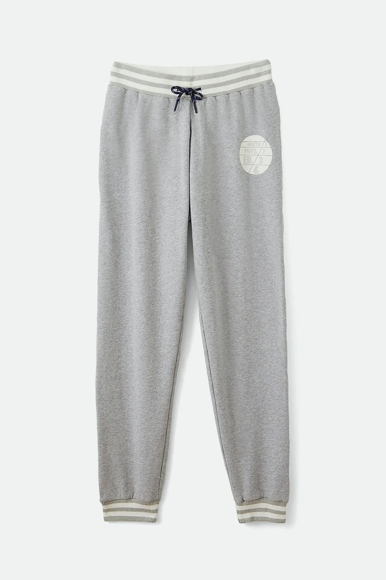 Easy Fit Design Lightweight Material Phys. Ed. Jogger - Heather Grey