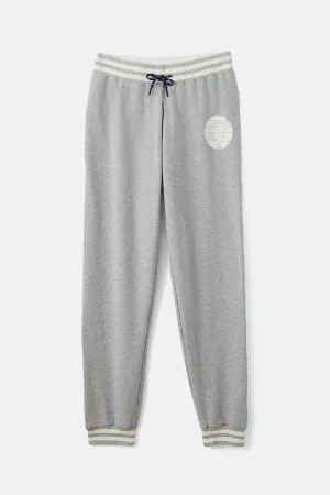 Easy Fit Design Lightweight Material Phys. Ed. Jogger - Heather Grey
