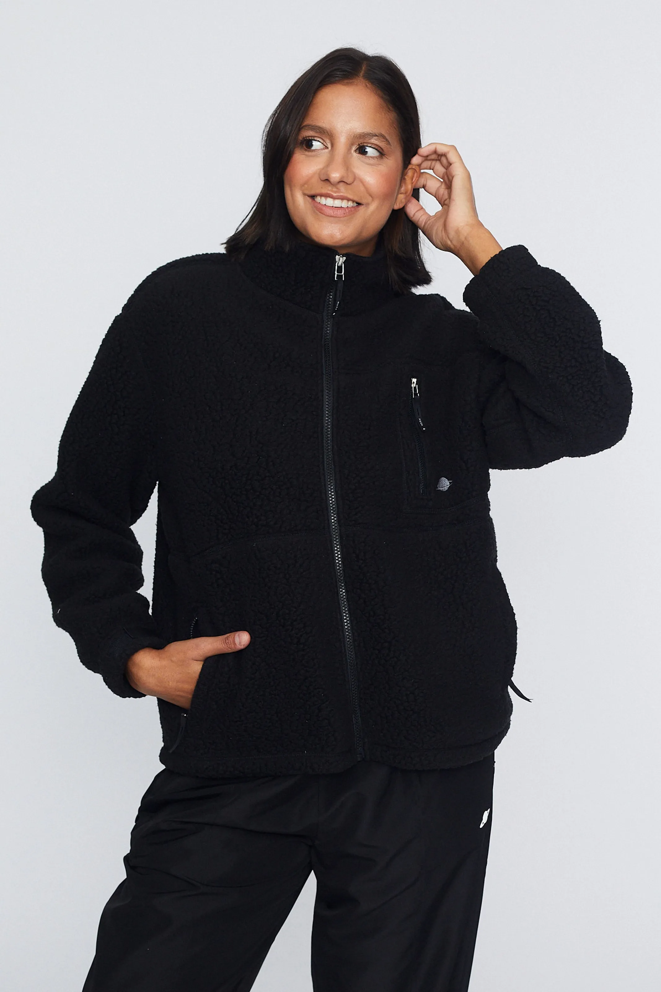 Climate Responsive Textile PINE1 TEDDY JACKET