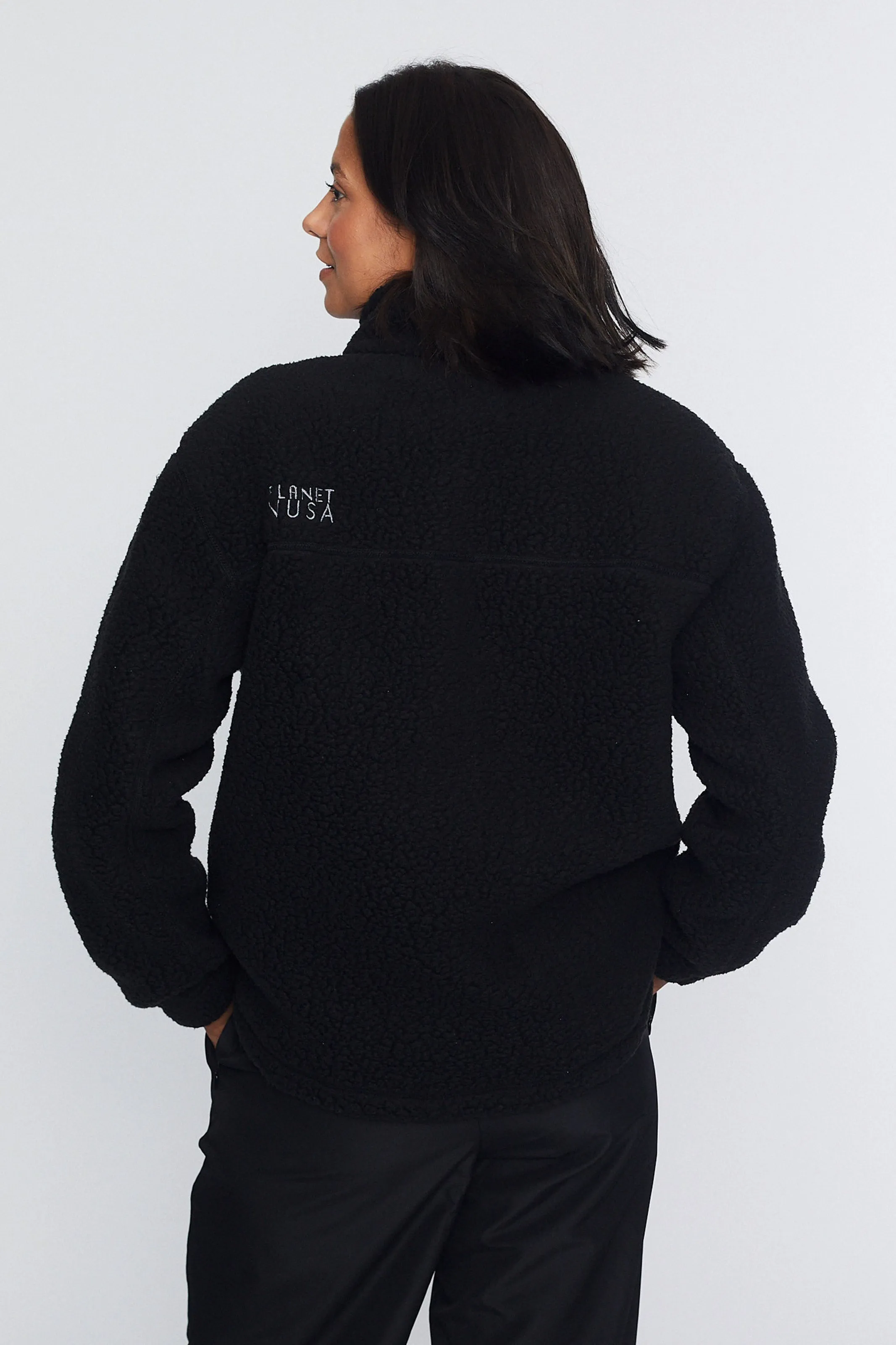 PINE1 TEDDY JACKET Compact Fit Look Thermoplastic Elastomer Trim