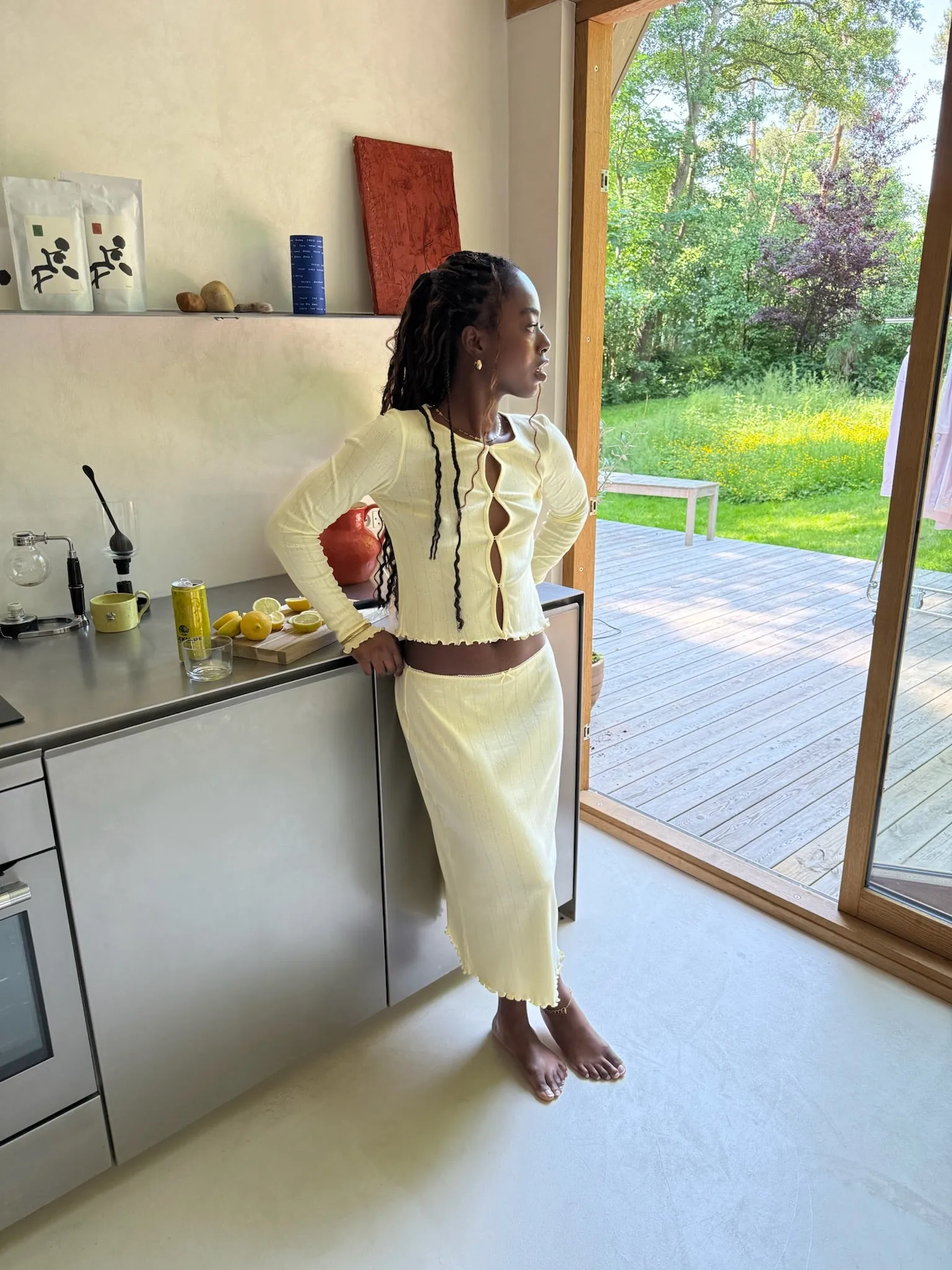 TemperatureControlTechnology POINT1 CARDIGAN POINTELLE