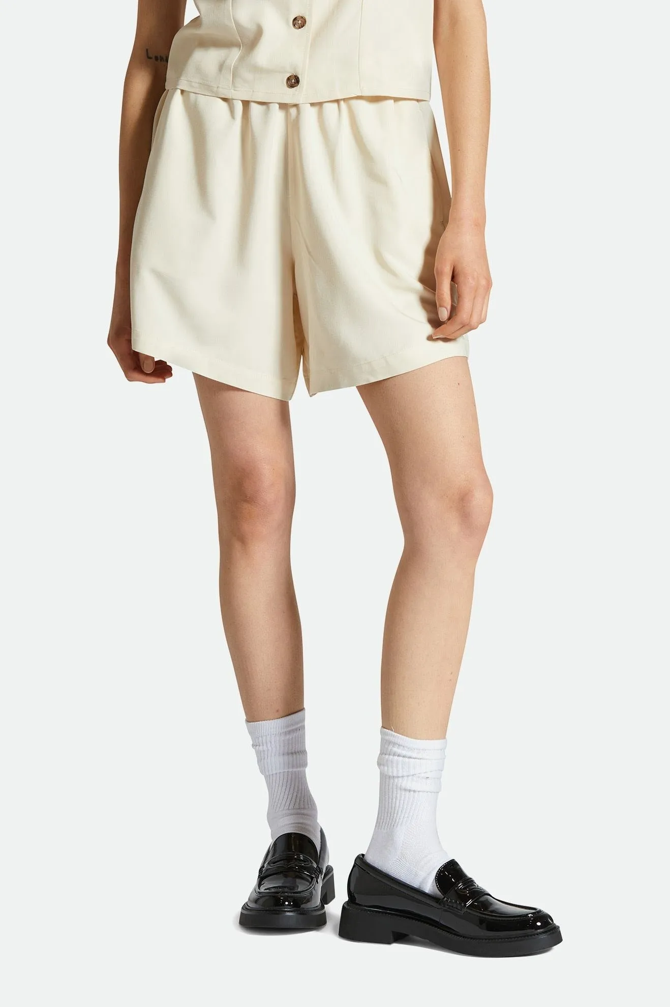 Polanco Short - White Smoke Beach Ready