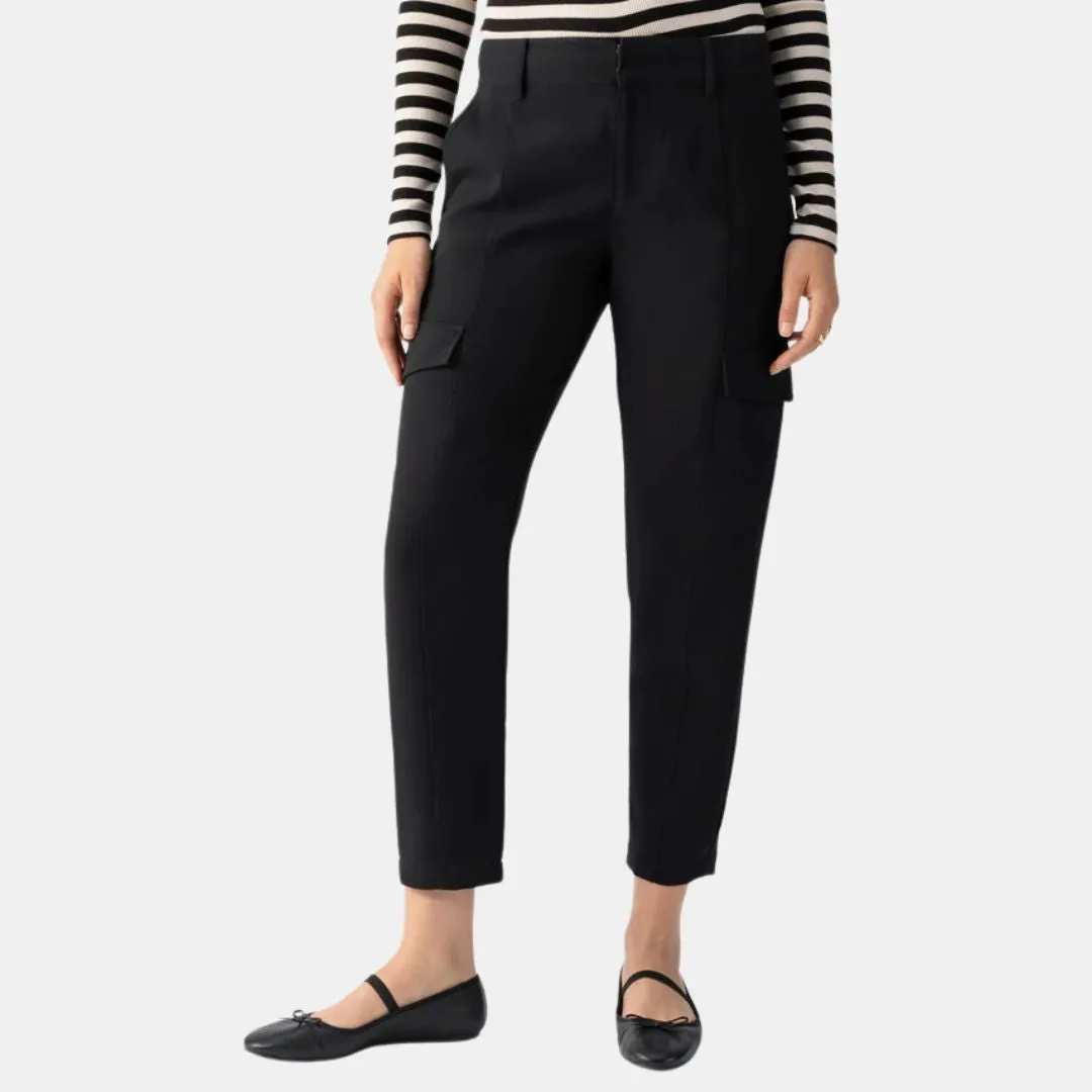Polished Cargo Pant (Black) Quick Change Soft Lines