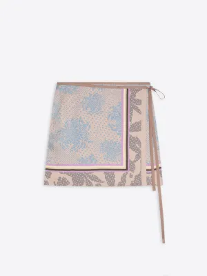 Printed wrap skirt Chill Vibe Style Staple