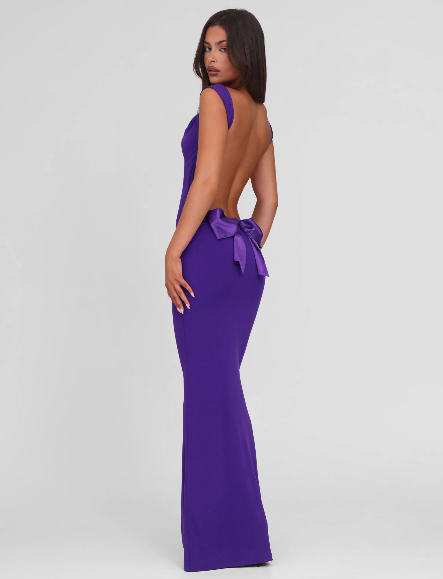 ZITA MAXI DRESS - PURPLE Perfect for Travel