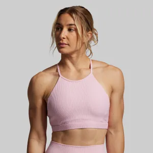Lightweight Closure Zipped Break the Limits Sports Bra (Parfait)