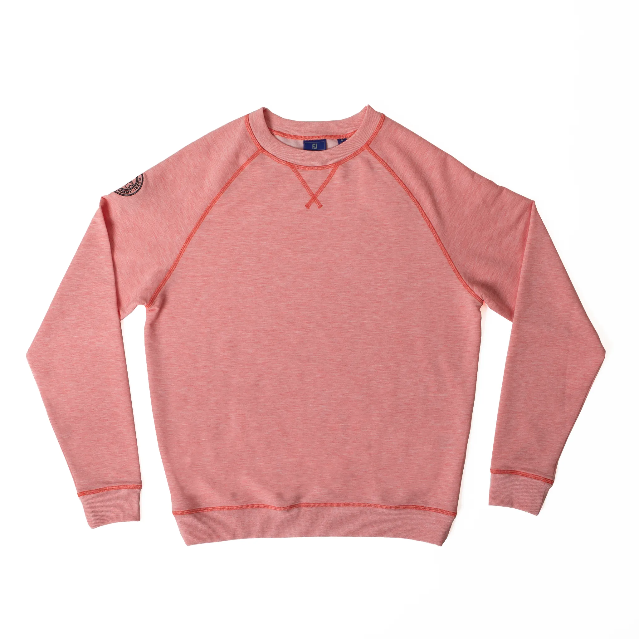 Washable Machine washable FJ Coral Heather Pullover with Seal