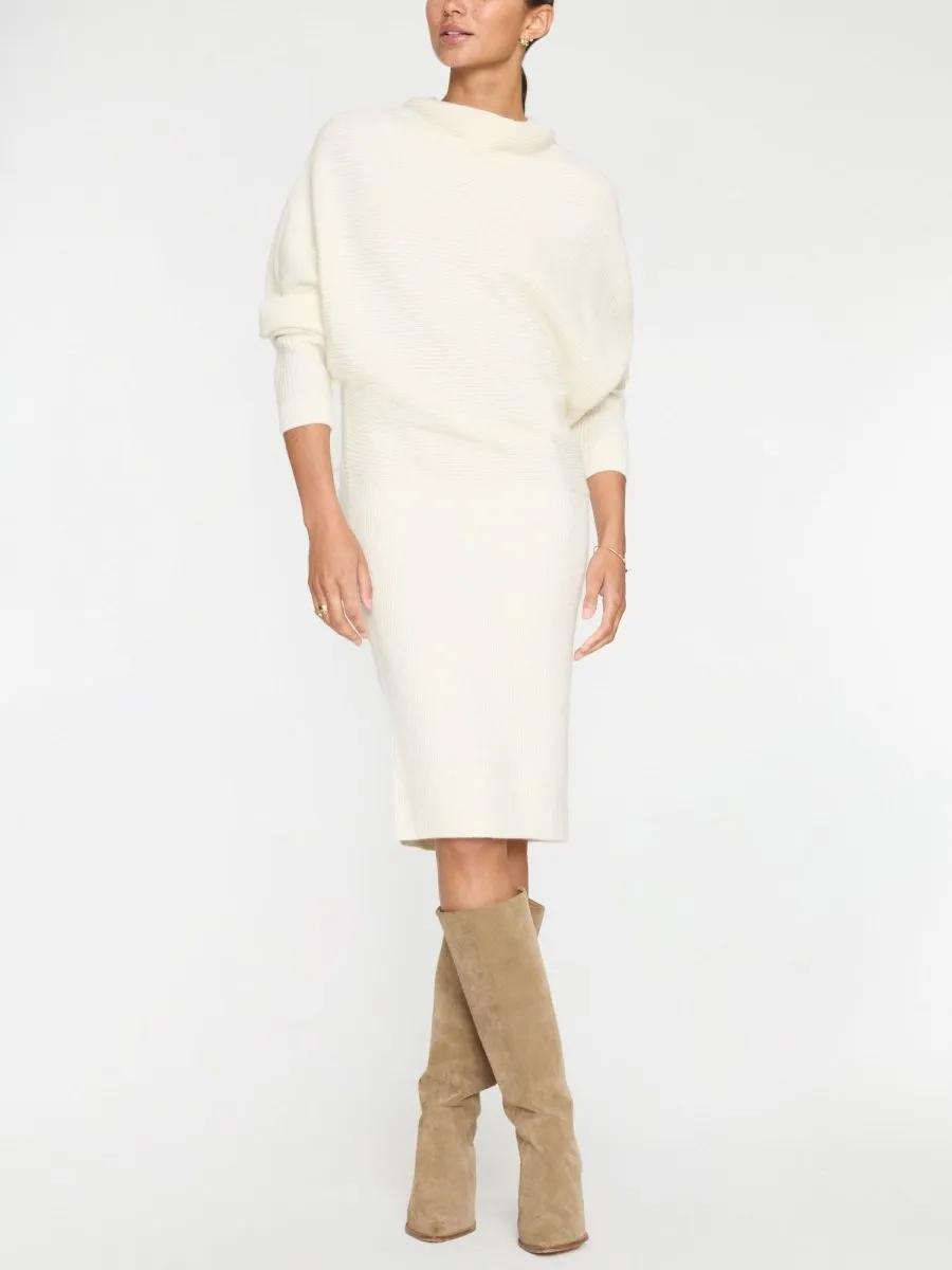 Sharp Mood Comfort and Elegance The Clede Sweater Dress