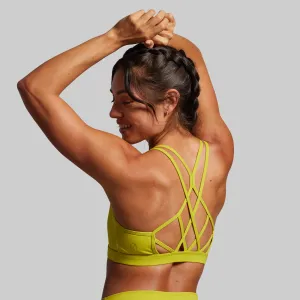 Versatile Closure Warrior Sports Bra (Citronelle)